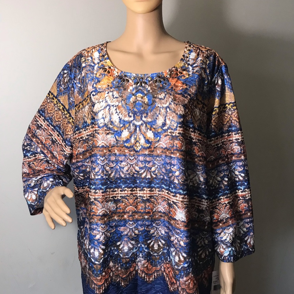 Alfred Dunner Blouse 👜 NWT